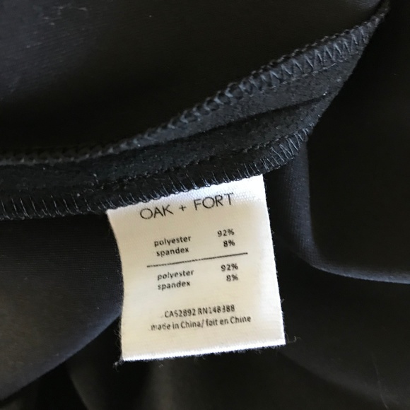 Oak + Fort - Black Cocktail Dress #1674 - Picture 7 of 7